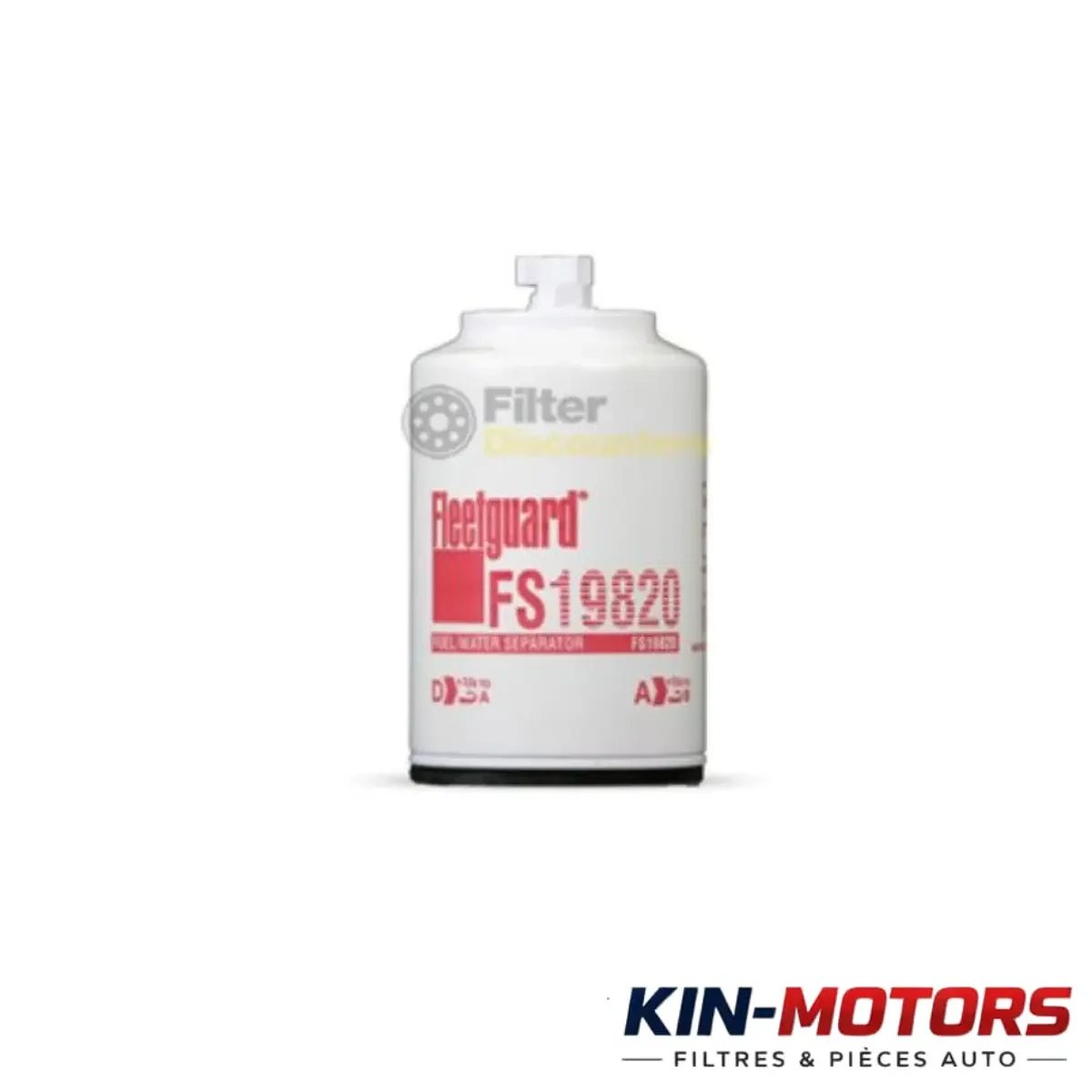 Filtre Gasoil Fleetguard FS19820 disponible chez Kin Motors à Kinshasa
