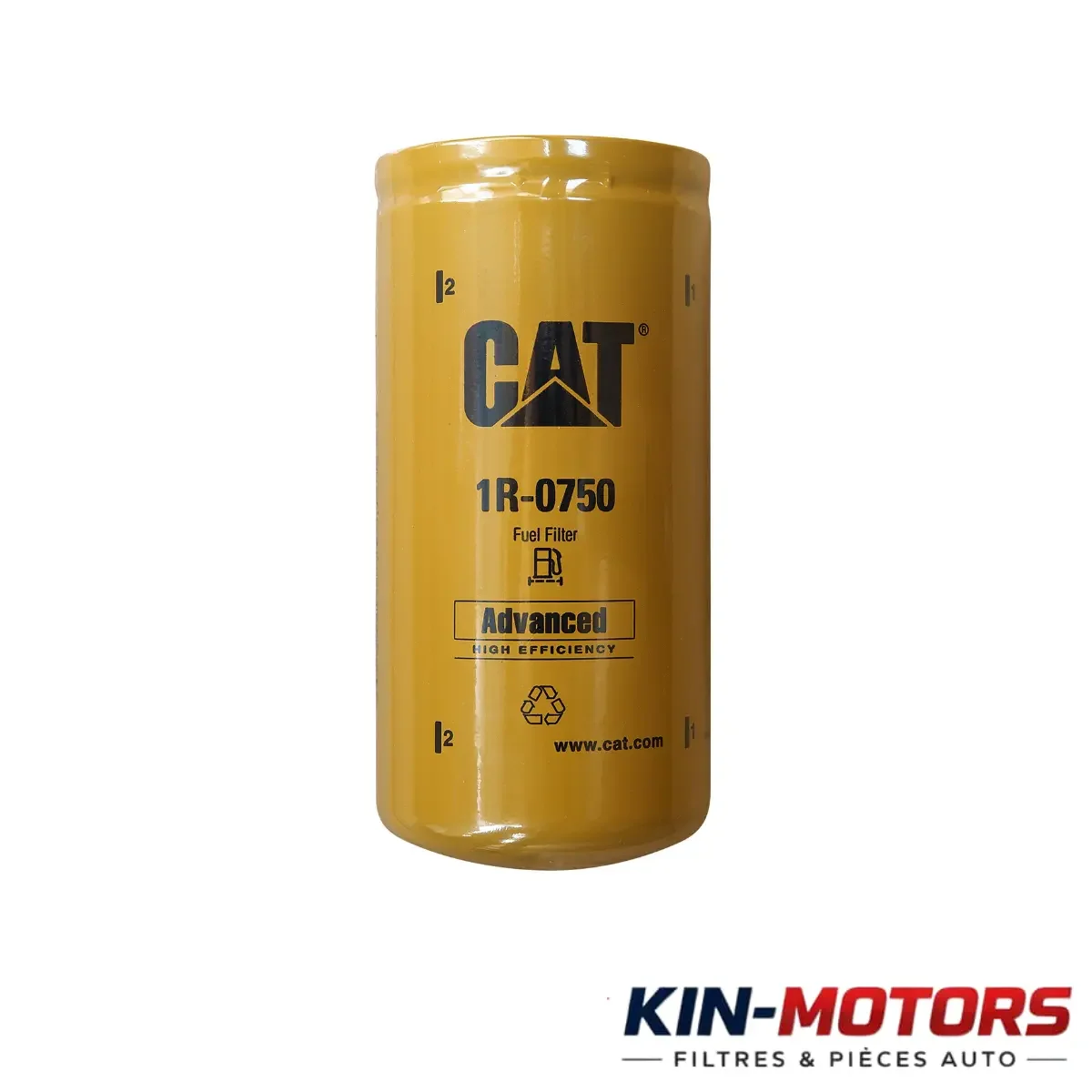 Filtre Carburant Caterpillar 1R0750 disponible chez Kin Motors à Kinshasa