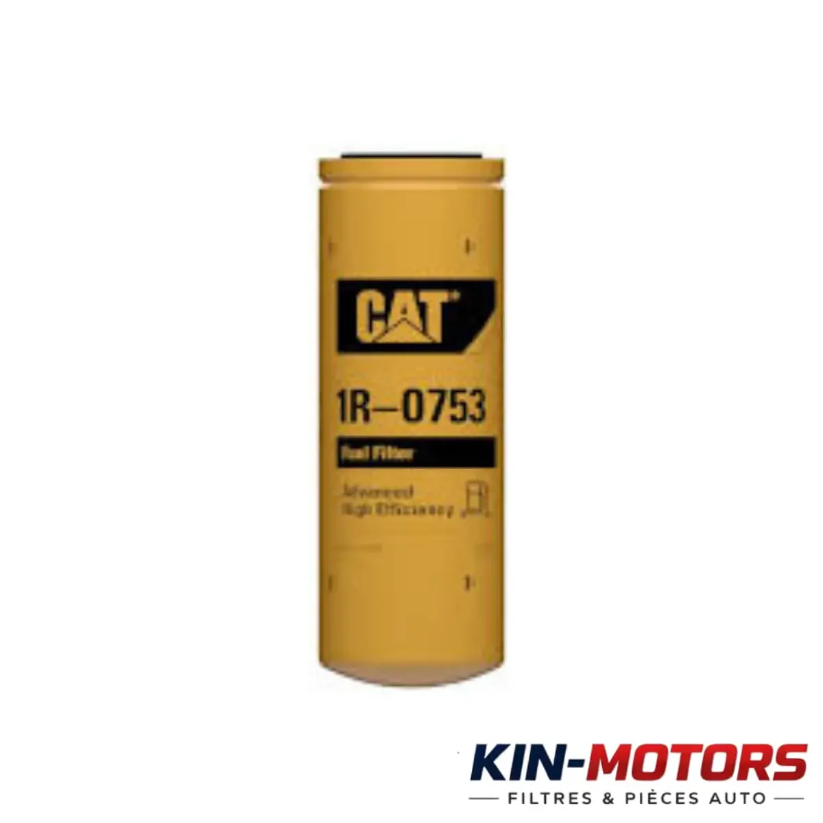 filtre Carburant Caterpillar 1R0753 disponible chez Kin Motors à Kinshasa