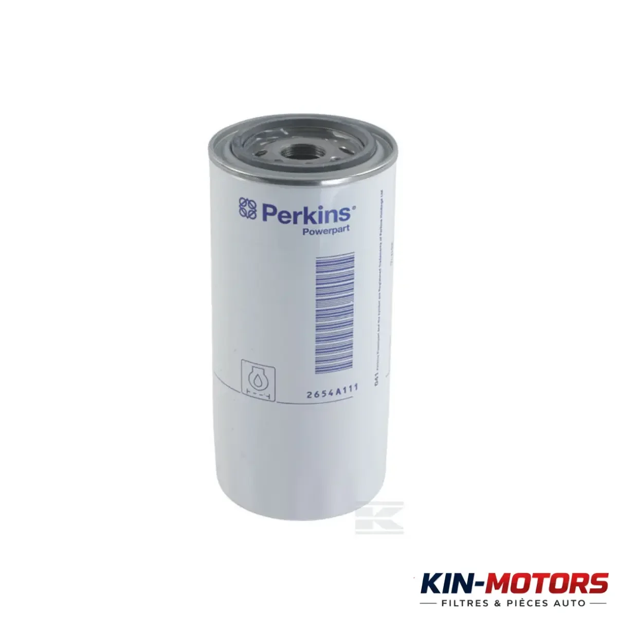 Filtre Huile Perkins 2654A111 disponible chez Kin Motors à Kinshasa