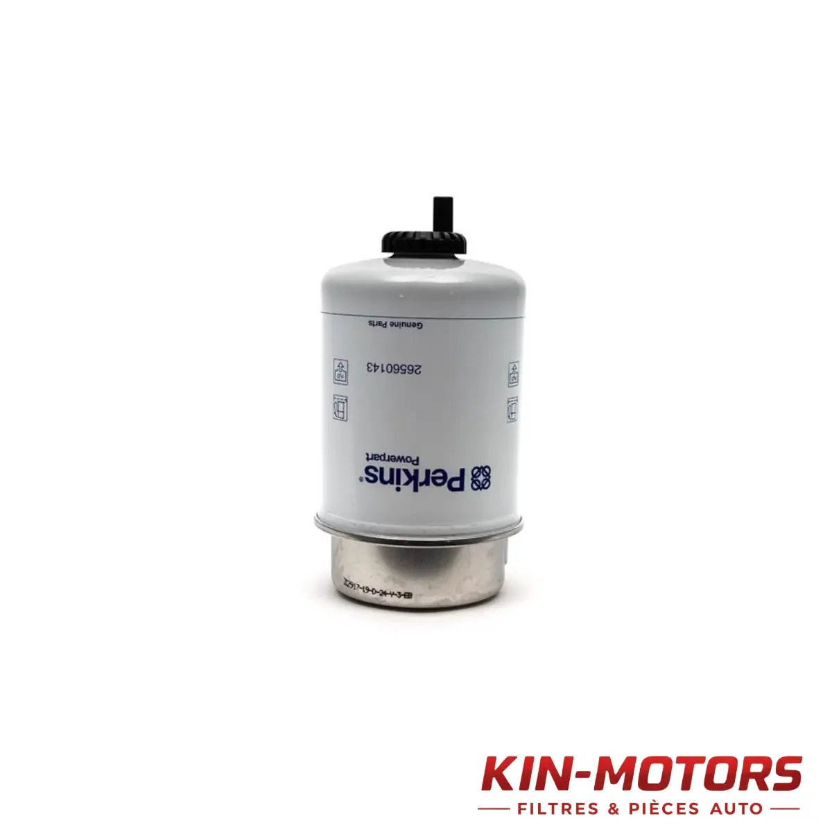 Filtre Gazoil Perkins 26560143 disponible chez Kin Motors à Kinshasa