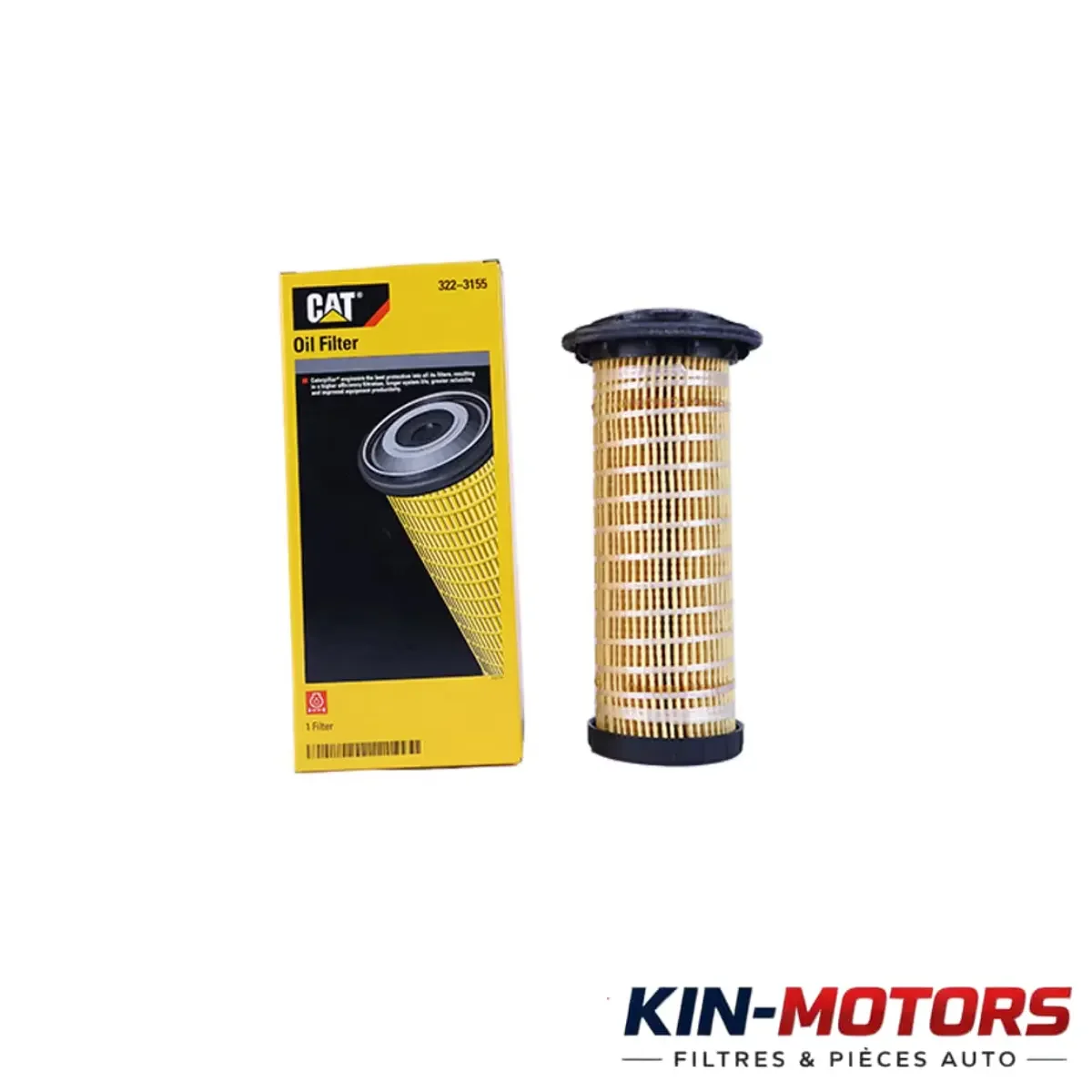 Filtre Huile Caterpillar 3223155 disponible chez Kin Motors à Kinshasa