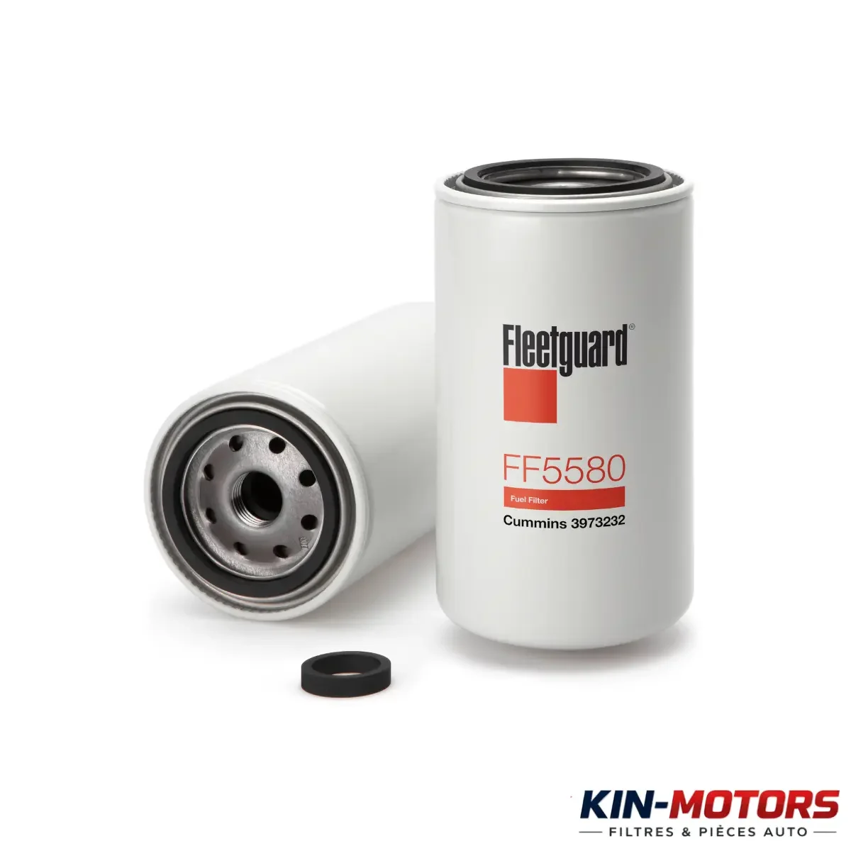 Filtre gasoil Fleetguard FF5580 disponible chez Kin Motors à Kinshasa