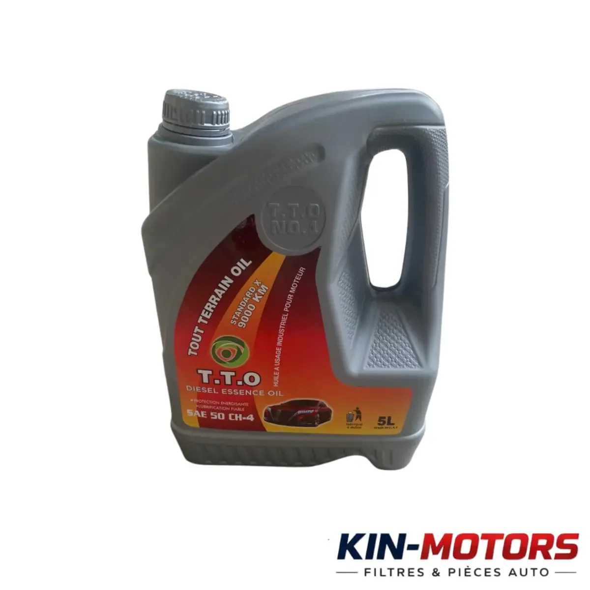 SAE 50 CH-4 T.T.O 5Litres disponible chez Kin Motors à Kinshasa