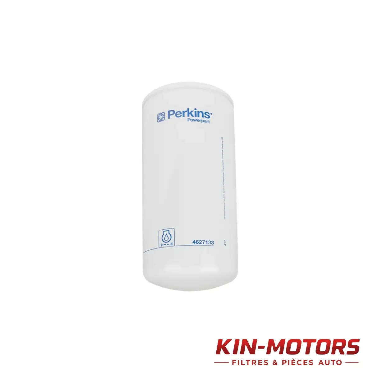 Filtre Huile Perkins 4627133 disponible chez Kin Motors à Kinshasa