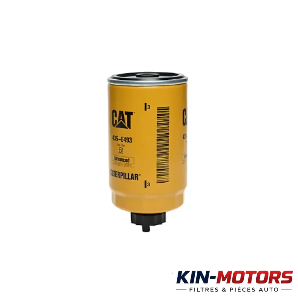 Filtre Carburant Caterpillar 435-6493 disponible chez Kin Motors à Kinshasa
