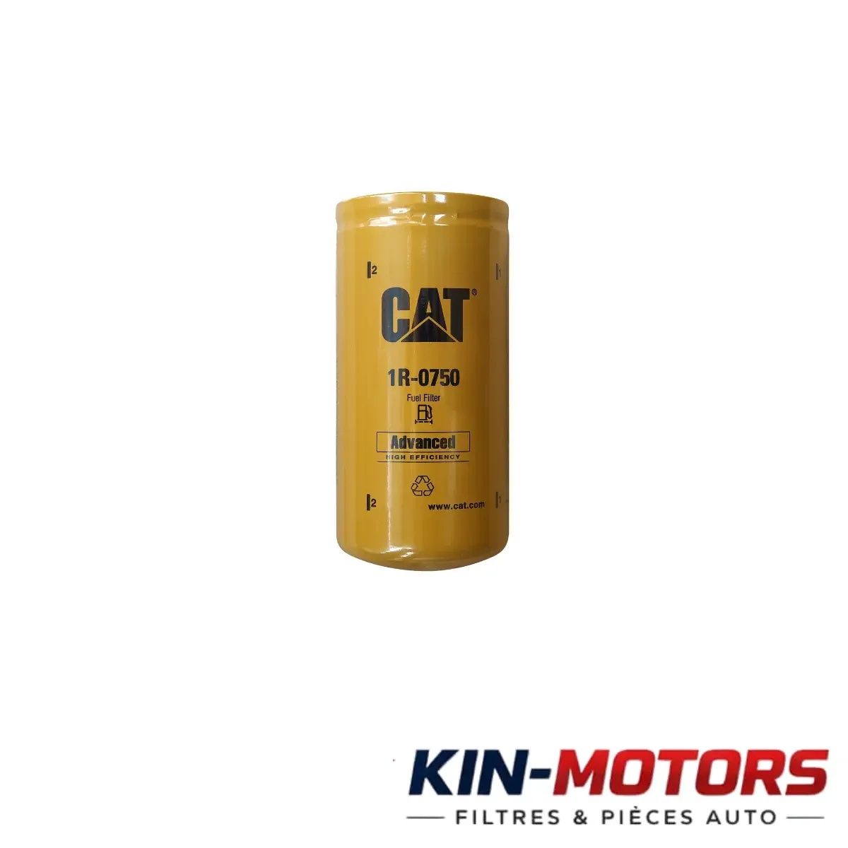 Filtre Carburant Caterpillar 1R-0750 disponible chez Kin Motors à Kinshasa