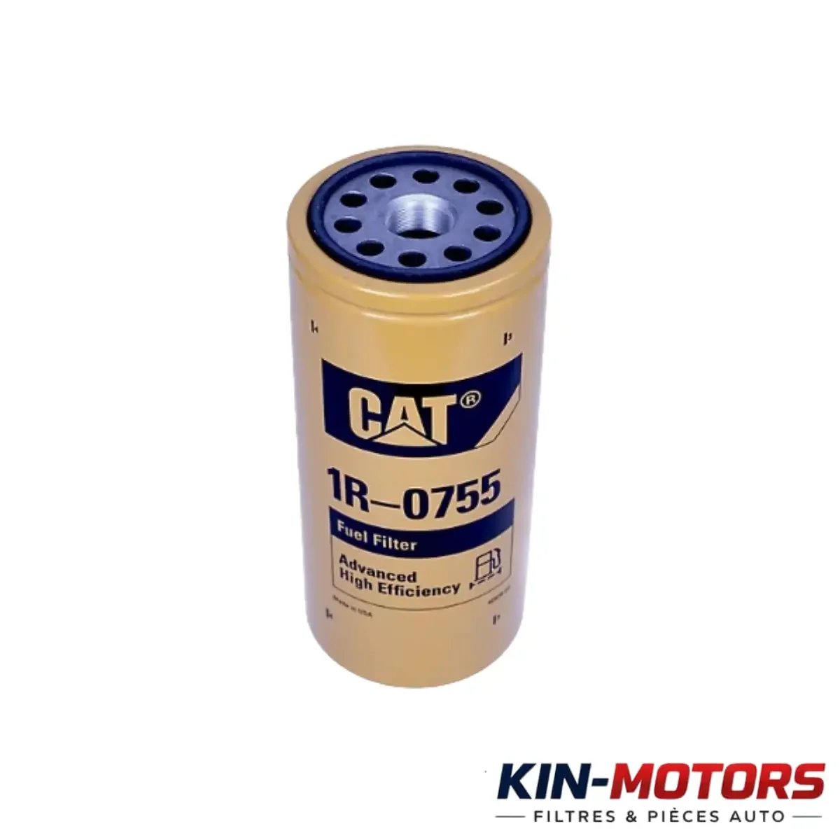 Filtre Carburant Caterpillar 1R-0755 disponible chez Kin Motors à Kinshasa