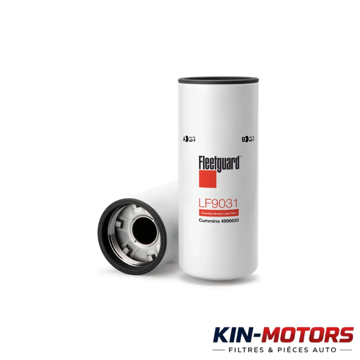 Filtre Huile Fleetguard LF9031 disponible chez Kin Motors à Kinshasa