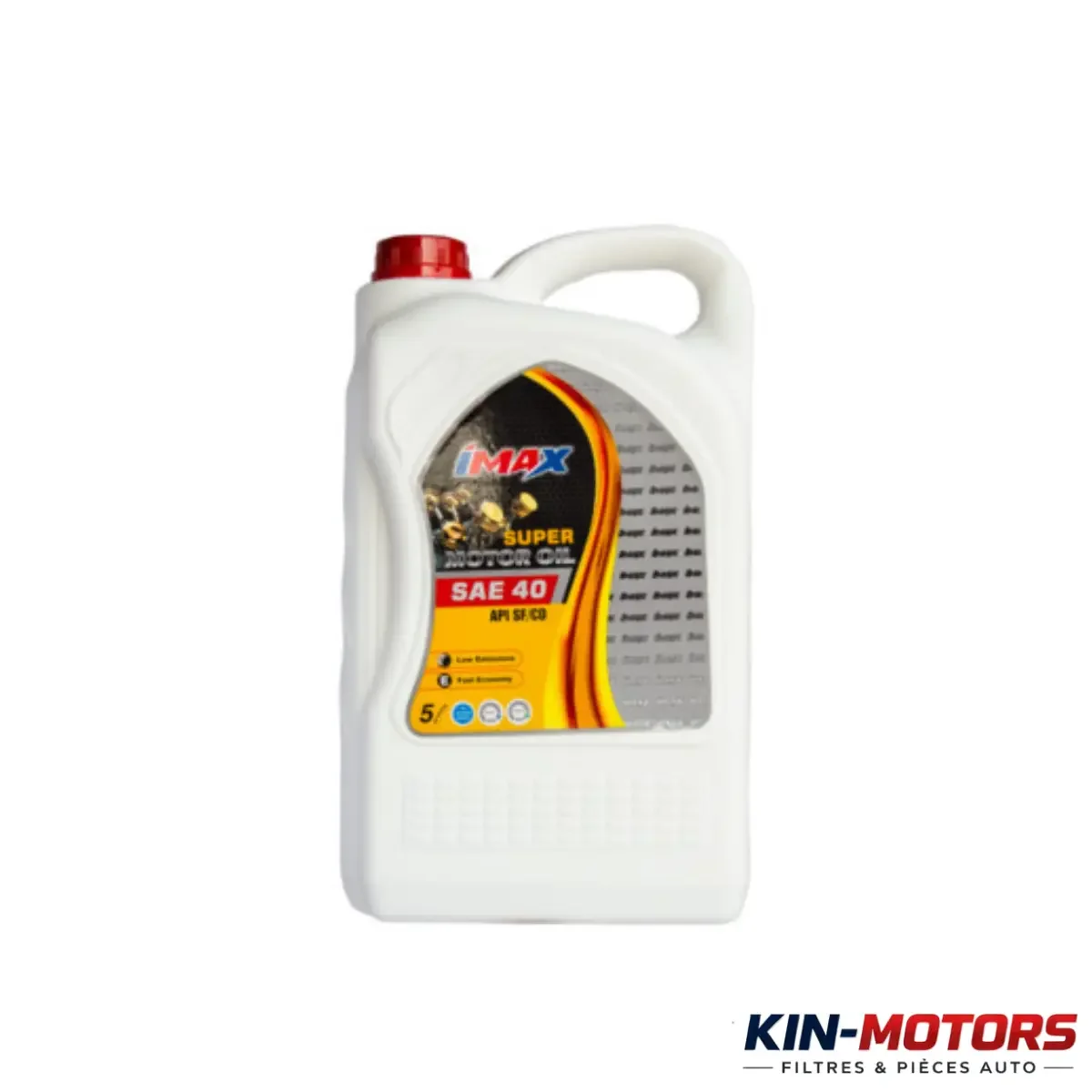 SAE 40 IMAX 5Litres disponible chez Kin Motors à Kinshasa