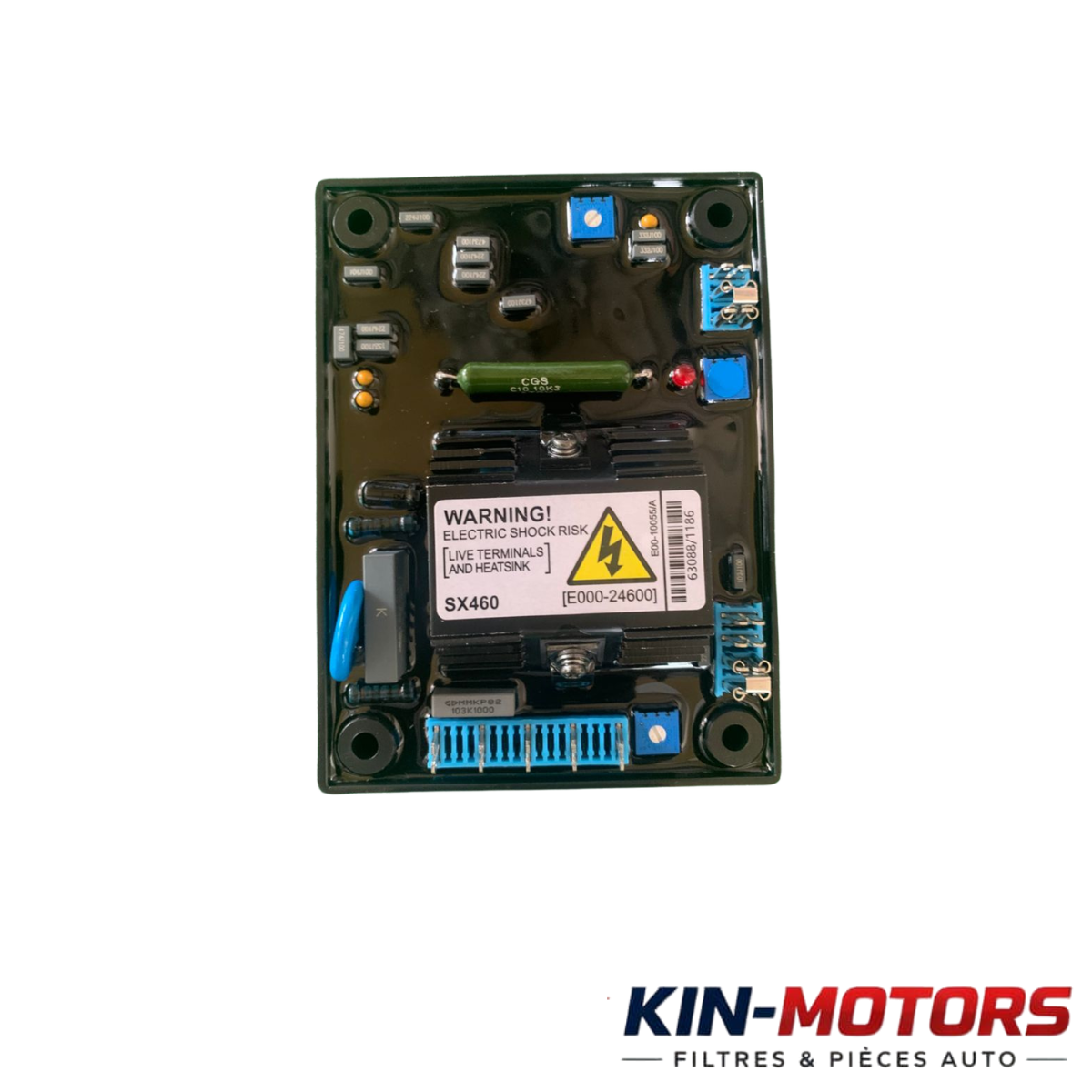 Régulateur de tension AVR SX460 disponible chez Kin Motors à Kinshasa
