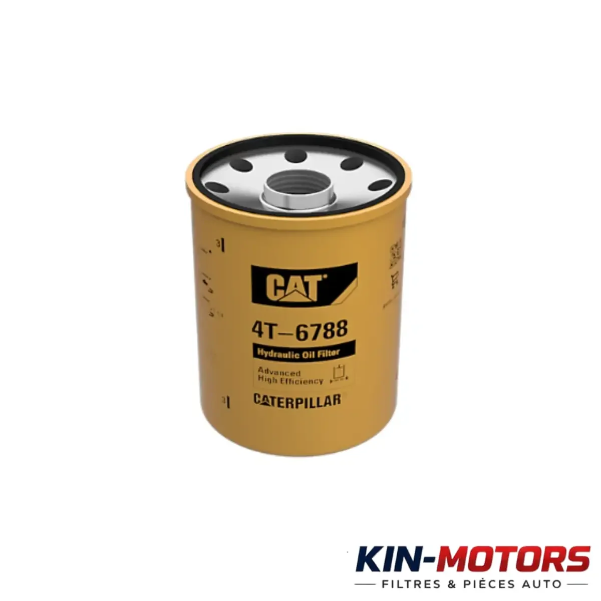 Filtre Hydraulique Caterpillar 4T6788 disponible chez Kin Motors à Kinshasa